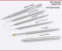 21-Piece High Quality White Cataract Surgery Instrument Kit Optics Instruments for Ophthalmic Microscopic Eye Microsurgery