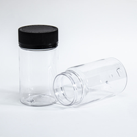 Contenants en plastique pour animaux de compagnie de 60 ml, 100 ml, 120 ml, 150 ml, 180 ml, bocaux en plastique, bouteilles en plastique anti-effraction avec couvercles hermétiques résistants aux enfants
