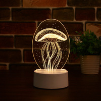 Lampe LED usb en 3D à la mode, design populaire de l'armée, idéale pour un bureau ou une Table