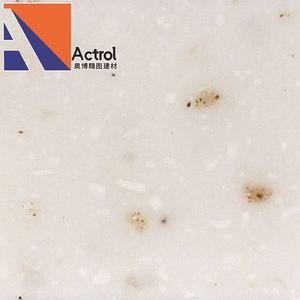 Textura de mármol blanco popular de Europa Krions hojas de superficie sólida modificada juegos de muestra gratis - Product Image 1