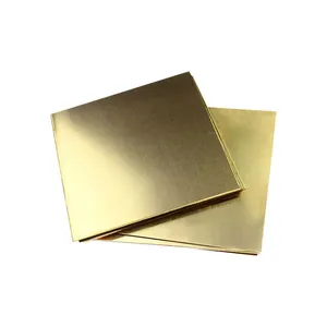 Brass Copper Plate Plate Sheet Price/coil/strip/pipe/bar / Thick Copper Factory 99.99% Customized Size 1mm-20mm Bronze Cutting