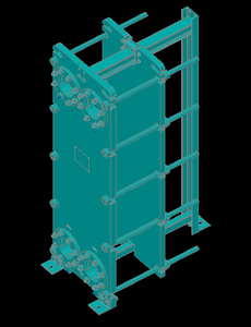 วิศวกรรมเครื่องกลแผ่นสแตนเลสเชื่อมทั้งหมดถ่ายเทความร้อนสูง - Product Image 4