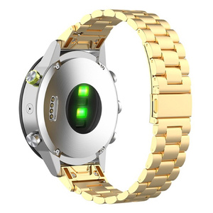 20mm 22mm 26mm Quick Fit Métal Correa En Acier Inoxydable Trois Liens De Montre De Remplacement de Courroie De Bande Pour <span class=keywords><strong>Garmin</strong></span> <span class=keywords><strong>Fenix</strong></span> 7s 6 7 6s 5s <span class=keywords><strong>Pro</strong></span> - Product Image 6