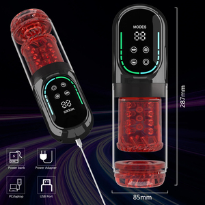 Masturbateur masculin automatique rotatif et vibrant, avec fonctions de léchage, de stimulation et de succion, 100% étanche, jouet sexuel pour adultes - Product Image 4