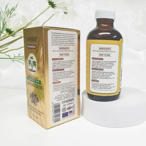 Vente en gros d'huile de ricin noire jamaïcaine pure huile de ricin nourrissante éclaircissante pour la peau <span class=keywords><strong>anti</strong></span>-<span class=keywords><strong>rides</strong></span> huile essentielle végétalienne pure - Product Image 4