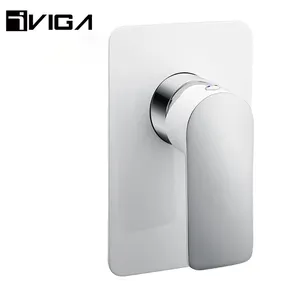 Vanne en laiton de mélangeur de douche dissimulée à fonction unique-deux-trois avec inverseur mitigeur de douche mural intégré en Chine - Product Image 1