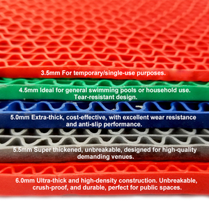 ALLIFEMATS <span class=keywords><strong>Tapis</strong></span> de sol <span class=keywords><strong>antidérapant</strong></span> en PVC pour <span class=keywords><strong>piscine</strong></span> extérieure <span class=keywords><strong>Tapis</strong></span> imperméable à l'eau - Product Image 4