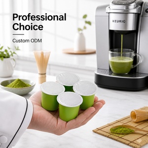 แคปซูลมัทฉะราคาส่ง ใช้ได้กับเครื่องชงกาแฟ Keurig หลายเกรด รองรับการออกแบบแบรนด์ตามสั่ง จัดจำหน่ายจำนวนมาก - Product Image 4