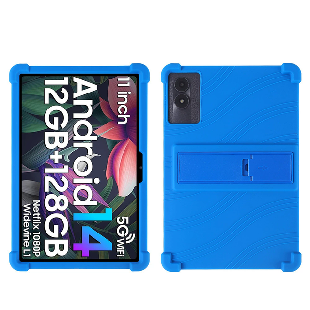 Silicone Cover for Blackview Tab 90/Tab 90 Wifi 10.92 Inch Tablets PC Case Soft Silicon Stand Shockproof