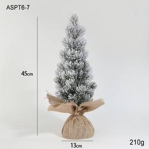 Mini Albero <span class=keywords><strong>di</strong></span> <span class=keywords><strong>Natale</strong></span> Artificiale da Tavolo, Piccolo Albero <span class=keywords><strong>di</strong></span> <span class=keywords><strong>Natale</strong></span> Floccato Bianco con Pigne - Product Image 5
