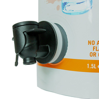 Sac d'emballage de grande capacité, résistant à l'oxygène, eau, jus, bière, lait maternel, bec verseur, support en aluminium, 2L 3L 4L 5L