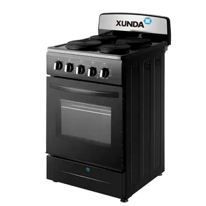 Xunda cuisine appareils ménagers four à Pizza électrique cuisinière 4 plaque chauffante électrique avec four pour la maison