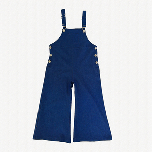 <span class=keywords><strong>Tuta</strong></span> in Denim per bambini con spalline regolabili e abito con bottoni laterali <span class=keywords><strong>tuta</strong></span> estiva personalizzata da <span class=keywords><strong>bambina</strong></span> - Product Image 1