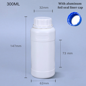 300ml Chất lượng cao nhà máy bán hàng trực tiếp rỗng chai nhựa thân thiện với môi HDPE Bao bì với chống trộm Nắp - Product Image 6