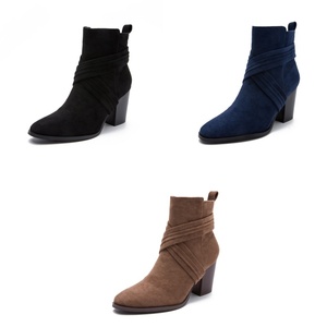 Stivale per donna Bota <span class=keywords><strong>Para</strong></span> Mujer stivale donna autunno inverno Suede a punta a punta <span class=keywords><strong>stivaletti</strong></span> stile Vintage comodo - Product Image 1