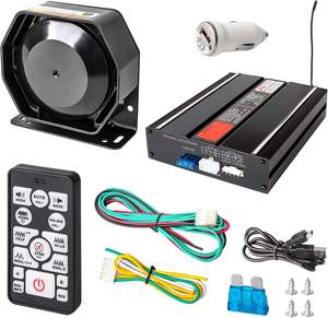 200w sirene Alarm mobil Remote Control nirkabel dengan mikrofon genggam untuk pemadam kebakaran, ambulans, insinyur, kendaraan - Product Image 2