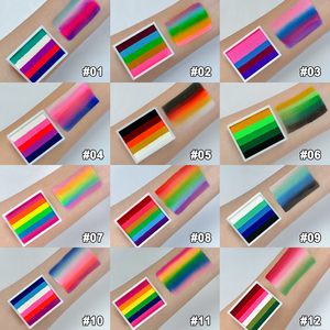 <span class=keywords><strong>Pintura</strong></span> facial dividida no tóxica superventas, <span class=keywords><strong>pintura</strong></span> corporal, arte, celebración de <span class=keywords><strong>Halloween</strong></span>, <span class=keywords><strong>pintura</strong></span> facial a base de agua - Product Image 5