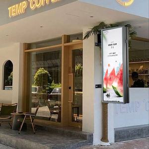 Pannello impermeabile per pubblicità stradale <span class=keywords><strong>a</strong></span> <span class=keywords><strong>Led</strong></span> da esterno P5, schermo <span class=keywords><strong>a</strong></span> <span class=keywords><strong>Led</strong></span> fisso <span class=keywords><strong>a</strong></span> doppia faccia - Product Image 2