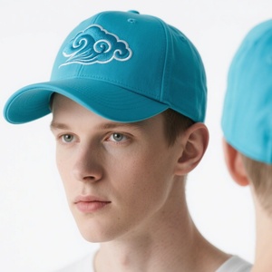 Gorra de Béisbol Trucker Deportiva de 5 Paneles de Algodón Orgánico de Perfil Bajo con Logotipo Personalizado Bordado al por Mayor - Product Image 2