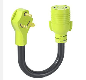 Chuyển đổi cáp mở rộng 15/30 amp 125V RV Máy phát điện Y phân phối adapter 5-15p cắm dây khóa điện điện PD/Qi - Product Image 2