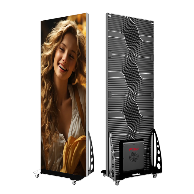 Indoor Full Color Poster LED Display P1.86 P2 P2.5 Floor Standing Digital Screen SDK Poster LED Screen