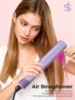 Lisseur de cheveux à air chaud violet à chauffage rapide JAYSUNNY, ions négatifs, sèche-cheveux, flux d'air, lisseur de cheveux, fer à lisser