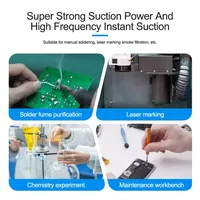 Purificateur de fumée métallique SUNSHINE SS-6604 pour soudure manuelle et marquage laser – Purification efficace, filtration, outils d'entretien