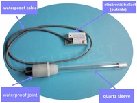 320W UVC LED-Entkeimungslampe für Heim und Büro, Wasserdicht, 254nm, für Wassertanks mit Amalgam-Filtrationssystem