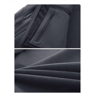 卸売OEMスプリングセーフティANSIクラス3防風防水通気性断熱ポリエステルメンズジャケット作業服コート - Product Image 4