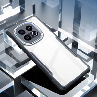 Nouveauté cadre noir anti-chute pc tpu quatre coins coque de téléphone pour vivo iQOO 13 couverture arrière transparente