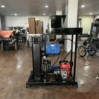 Machine à fabriquer des briques d'argile hydraulique à entraînement diesel, la plus vendue en Libéria, économe en énergie et respectueuse de l'environnement