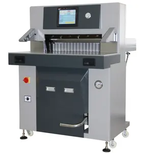 Fornitore del produttore di macchine per il taglio della carta idraulica fustellatrice per carta tagliacarte per impieghi gravosi