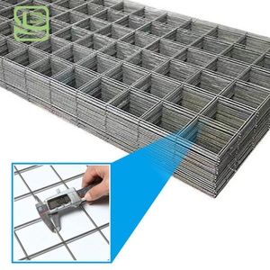 2x2 mạ kẽm gia súc hàn dây lưới Bảng điều khiển 8x4 mạ kẽm gia cố bê tông cốt thép hàn dây lưới Bảng điều khiển - Product Image 1