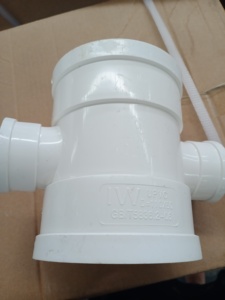 Accesorio de Tubería de PVC, <span class=keywords><strong>Codo</strong></span> de 90 Grados, 4 Pulgadas, Accesorios de Drenaje, Conexión en T, Nombres de Upvc, Precio, 300 mm, Clase 10 - Product Image 2