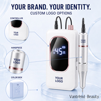 Vantrend Beauty Nageltechniker Professionelles Nagel-E-File-Set Tragbarer Gürtelclip für Gel-Entfernung Private Label Nagelwerkzeuge Großhandels-Set
