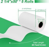 Rouleaux de papier thermique pour caisse enregistreuse, prix de gros usine, 57x30mm, 57x40mm, 57x50mm, 80x80mm, 80x70mm