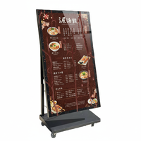 Pantalla LCD Digital Portátil para Exteriores IP66 de 2000 NITS, 55 Pulgadas, Resistente al Agua, para Publicidad, Animación, SDK Gratuito, Software CMS