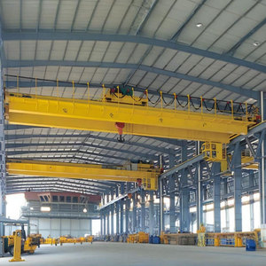 Fabricación 2/3/5/10t Grúa de taller Grúa aérea Modular de doble haz para almacén PUENTE Grua 100t Engranaje de estación de trabajo 25m - Product Image 1