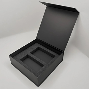Luxury Custom Storage <strong>Paper</strong> <strong>Box</strong> White Black Recycled Cardboard High-End Matt Lamination Cosmetic Gift <strong>Box</strong> Magnetic - Product Image 3