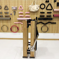 Machine de Pilates pliable, équipement de Pilates pour la maison, gain de place, durable, portable, Reformer de fitness