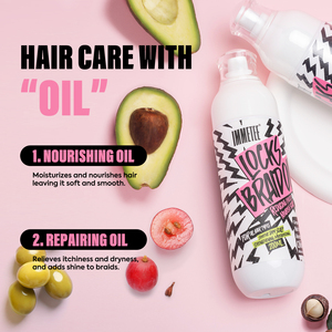 น้ำมันบำรุงผมสำหรับถักเปีย แบรนด์ส่วนตัว ช่วยบำรุงและนวดศีรษะ ลดอาการคัน บำรุงหนังศีรษะ สำหรับผมถักเปีย ทวิสต์ และล็อคส์ - Product Image 4