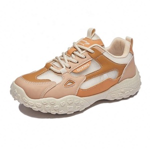 Chaussures de sport pour femmes, nouvelle collection hiver, respirantes, multifonctionnelles, à semelle épaisse, à lacets, légères - Product Image 6