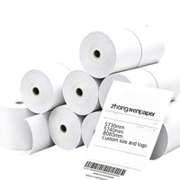Rouleau de papier thermique 80*80, 320g par rouleau, papier pour reçus de supermarché