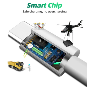 สายเคเบิล65W ชนิด C <span class=keywords><strong>6</strong></span>.5A ชาร์จเร็วสุดๆสำหรับ R17 OPPO Reno4 Ace2ค้นหา X2 Pro Reno <span class=keywords><strong>6</strong></span> Pro 5G 5G 5 4 3 F19 realme <span class=keywords><strong>OnePlus</strong></span> สายข้อมูล - Product Image 3