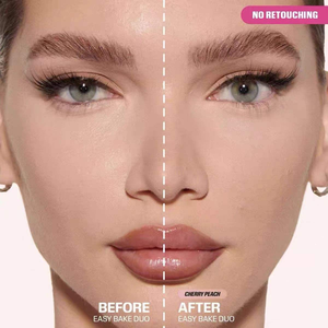 <span class=keywords><strong>Polvo</strong></span> Suelto Fácil de Aplicar para Maquillaje Facial, Cosméticos Femeninos, Doble Tono, Acabado Mate de Larga Duración, Control de Grasa, <span class=keywords><strong>Polvo</strong></span> Fijador de Maquillaje - Product Image 4