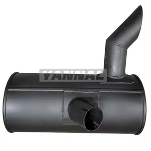 Silenciador para escavadeira john deere, silenciamento 4687844 at15523, 200clc lc