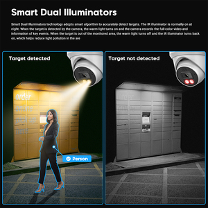 Vikylin 6MP 4k <span class=keywords><strong>8MP</strong></span> PoE IP âm thanh 2 chiều 98ft tầm nhìn màu đêm F1.0,MicroSD 256GB, <span class=keywords><strong>Camera</strong></span> vòm ngăn chặn hoạt động - Product Image 4