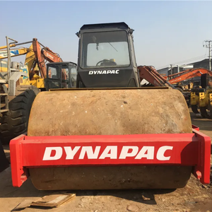 Rodillo de neumático Dynapac CA30d usado de diseño original con motor diésel Cummins de 97kW de potencia para trabajos de construcción en buenas condiciones - Product Image 5