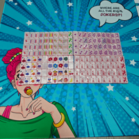 Stock en EE. UU., Mahjong de Lujo Acrílico, Juego de Mahjong Americano con 160 Fichas, Fichas de Mahjong Americanas Personalizadas de 4 Capas, Fichas de Mahjong OMM