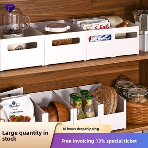 Tavolo Rettangolare Telescopico Moderno Minimalista per la Casa in P.S. Scatola portaoggetti in plastica, organizer multifunzionale da scrivania per oggetti vari - Product Image 5